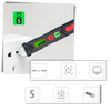 Non Contact Voltage Tester With LCD Display And Adjustable Sensitivity