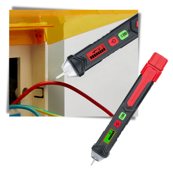 Non Contact Voltage Tester With LCD Display And Adjustable Sensitivity