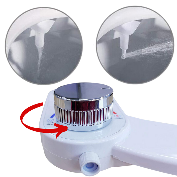 Eco Friendly Bidet Attachment With Adjustable Spray For Cleanliness