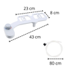 Eco Friendly Bidet Attachment With Adjustable Spray For Cleanliness