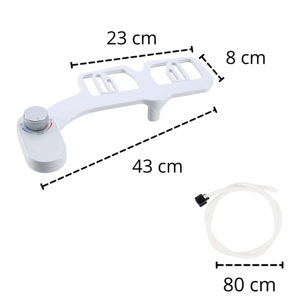 Eco Friendly Bidet Attachment With Adjustable Spray For Cleanliness