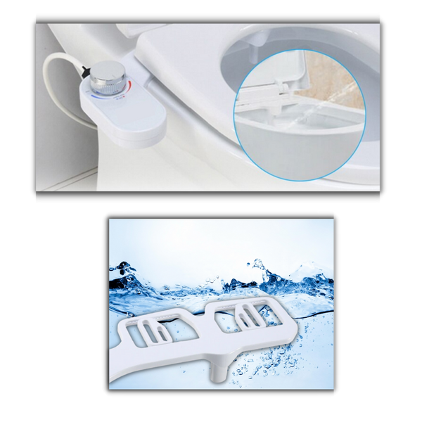 Eco Friendly Bidet Attachment With Adjustable Spray For Cleanliness