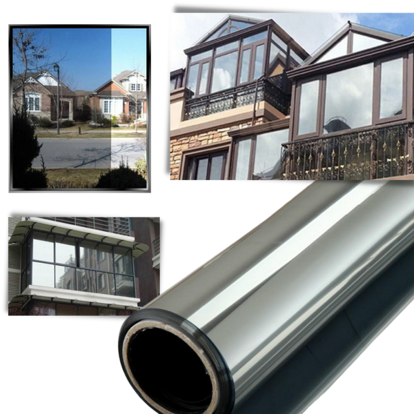Reflective Window Privacy Film With UV Block And Insulation
