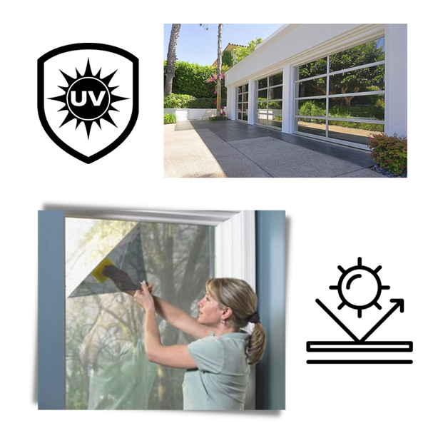 Reflective Window Privacy Film With UV Block And Insulation