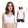 Posture-Boosting Seamless Wireless Lace Push-Up Bra