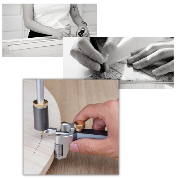 Premium Dual Function Woodworking Scribing Tool For Precise Marking