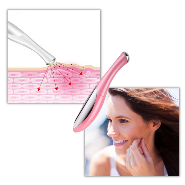 Portable Electric Face Massager for Wrinkle Reduction and Deep Massage
