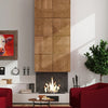 Premium 3D Faux Wood Wall Panels 4 Pack Waterproof Home Decor
