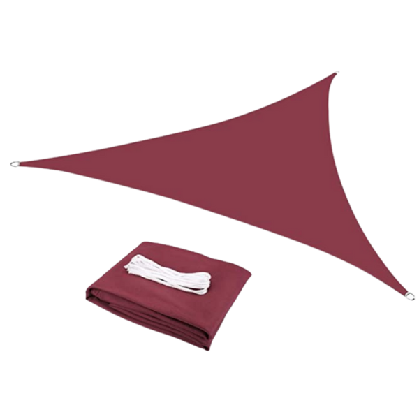 Premium Waterproof Triangle Shade Sail For Outdoor Patios