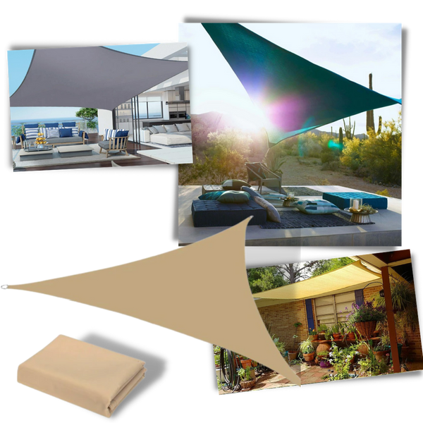 Premium Waterproof Triangle Shade Sail For Outdoor Patios