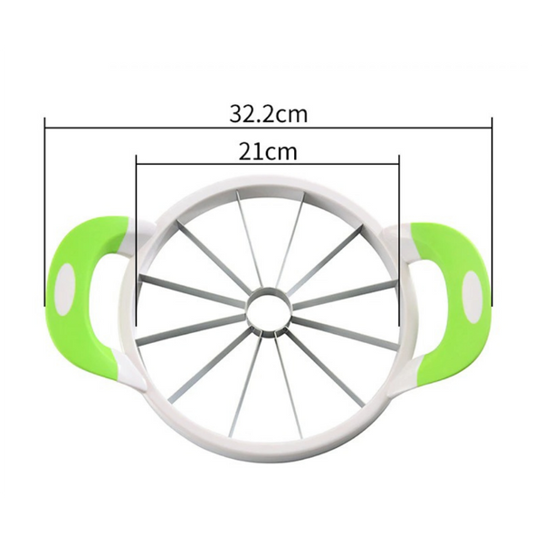 Watermelon And Fruit Slicer With Non Slip Handles For Even Slices