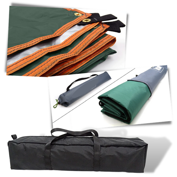 Lightweight Weatherproof Camping Tarp Shelter Kit for Quick Setup