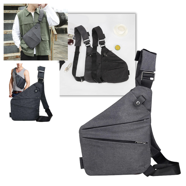 Waterproof Pocket Bag With Multiple Pockets And Adjustable Strap