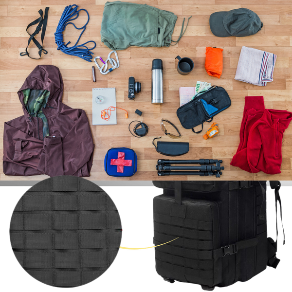 Premium 50L Waterproof Camp Backpack With Spacious Compartments