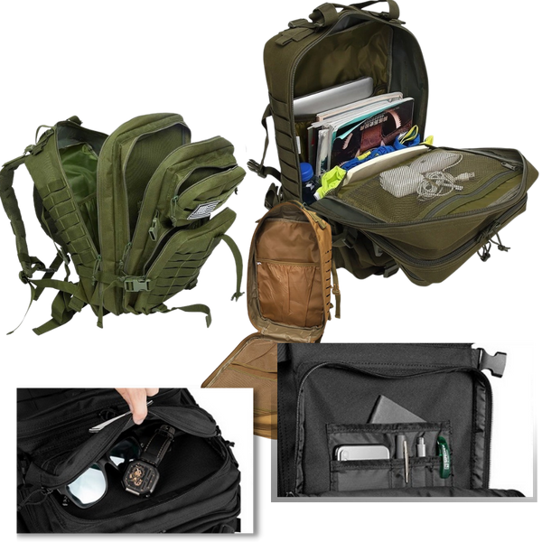 Premium 50L Waterproof Camp Backpack With Spacious Compartments