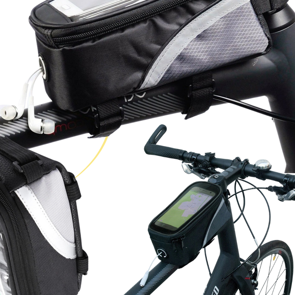 Waterproof Bike Phone Bag With Touchscreen Access And Easy Mount
