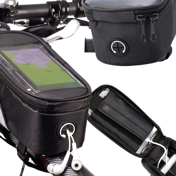 Waterproof Bike Phone Bag With Touchscreen Access And Easy Mount