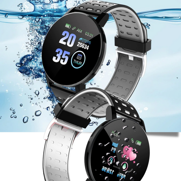 Waterproof Smartwatch With Real Time Alerts And Health Tracking