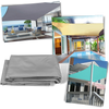Weatherproof Rectangular Sun Shade Sail With Wide Coverage