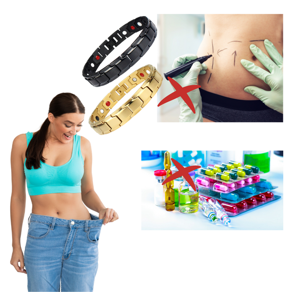 Magnetic Wellness Bracelet for Natural Weight Management and Vitality