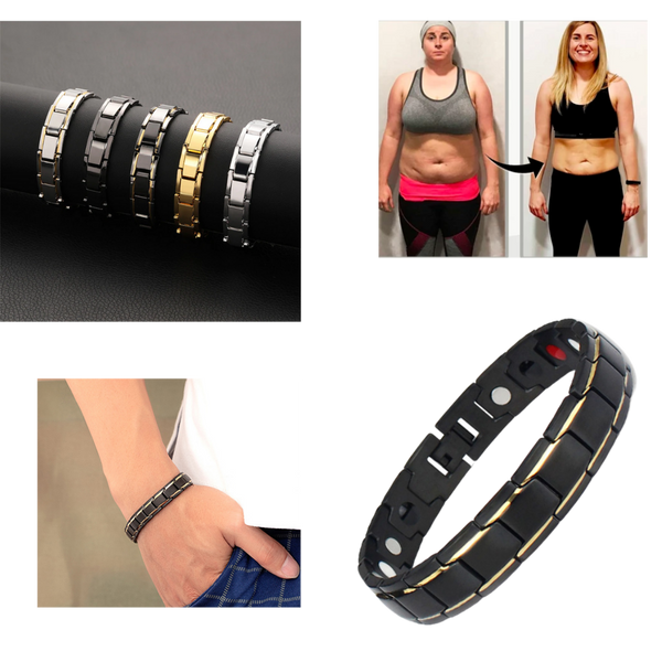 Magnetic Wellness Bracelet for Natural Weight Management and Vitality