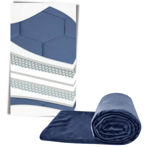 Luxurious Weighted Blanket With Deep Pressure Therapy For Better Sleep