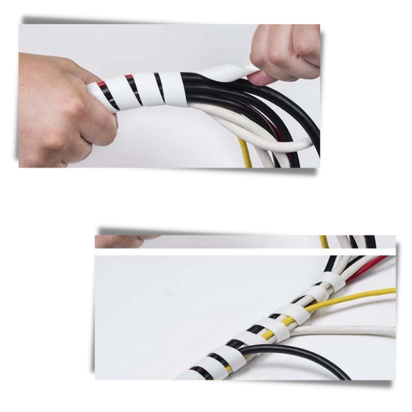 Premium Cable Management Sleeve for Data Wires and Cables