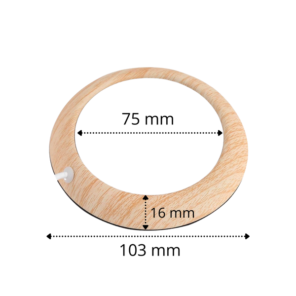 USB Wood Grain Cup Warmer With Even Heat To Keep Drinks Warm