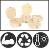 Wooden Baby Teeth Box Keepsake For Milestones And Bonding