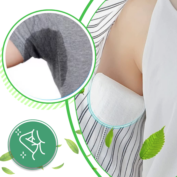 Ultra Thin Absorbent Armpit Sweat Pads for All Day Dry Comfort