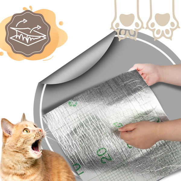 Adhesive Wall Mount Cat Scratch Pad For Furniture Protection