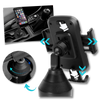 Premium 360 Degree Gooseneck Cup Holder Phone Mount For Hands Free Driving