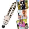 Crossbody Phone Strap With Water Resistant Pouch For Hands Free Carry
