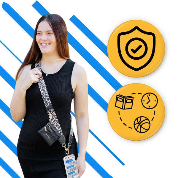 Crossbody Phone Strap With Water Resistant Pouch For Hands Free Carry