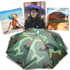Adjustable Hands Free Umbrella Hat For Sun And Rain Protection