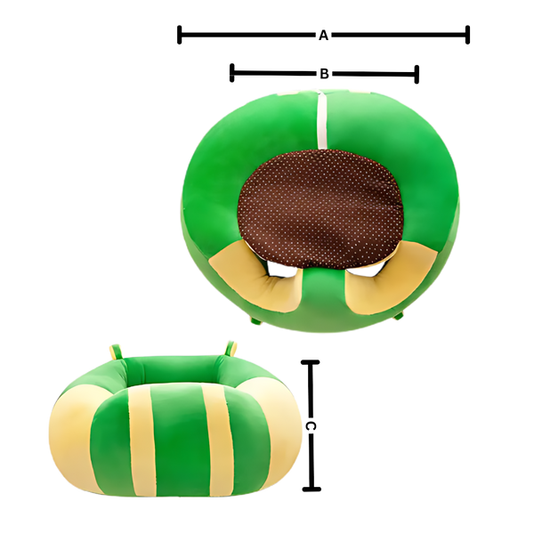 Adjustable Hygienic Baby Seat Cushion For Safe Seating Comfort