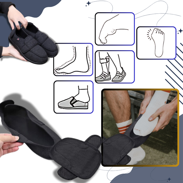 Customizable Orthopedic Diabetic Shoes For All Day Comfort