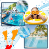 Adjustable Pool Fountain With Waterfall For Cooling Effect Outdoors