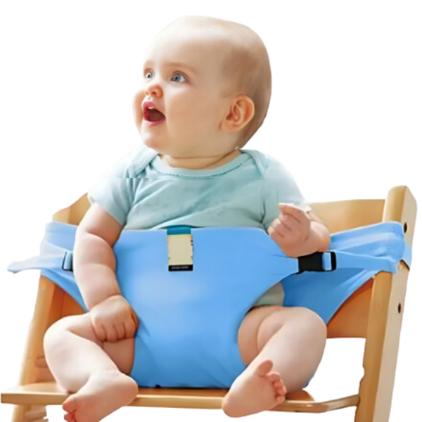 Portable Adjustable Baby High Chair For Secure On The Go Dining