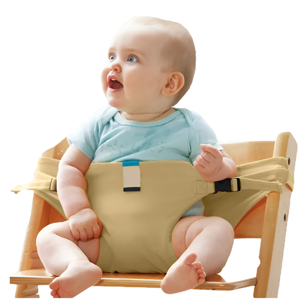 Portable Adjustable Baby High Chair For Secure On The Go Dining