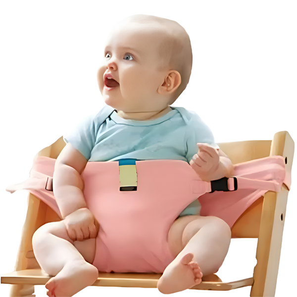 Portable Adjustable Baby High Chair For Secure On The Go Dining