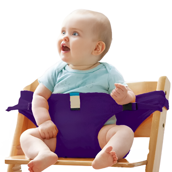 Portable Adjustable Baby High Chair For Secure On The Go Dining