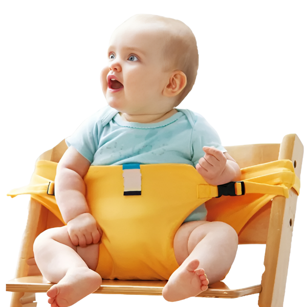 Portable Adjustable Baby High Chair For Secure On The Go Dining
