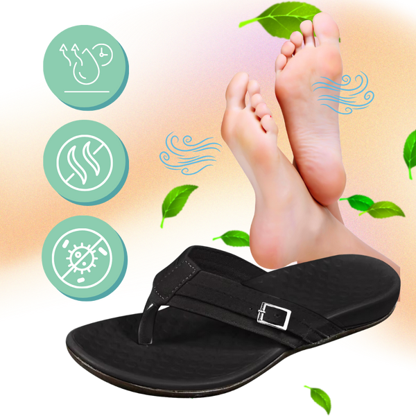 Orthopedic Sandals With Adjustable Straps For All Day Comfort