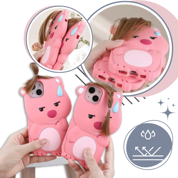 Pink iPhone Case With Edge To Edge Protection And Shock Absorption