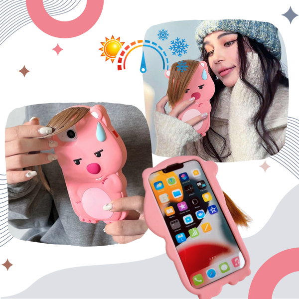 Pink iPhone Case With Edge To Edge Protection And Shock Absorption