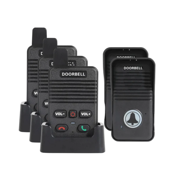 Intercom Doorbell With Hands Free Communication And Clear Audio