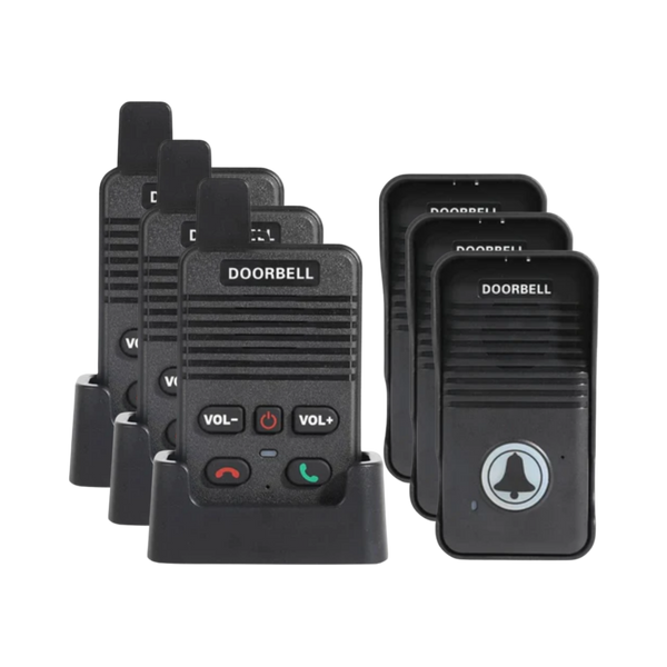 Intercom Doorbell With Hands Free Communication And Clear Audio