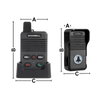 Intercom Doorbell With Hands Free Communication And Clear Audio