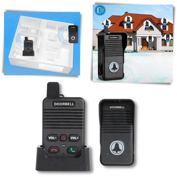 Intercom Doorbell With Hands Free Communication And Clear Audio